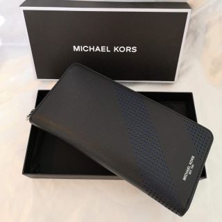 マイケルコース(Michael Kors)の『新品』　マイケルコース　MICHAEL KORS　ラウンドファスナー　長財布(長財布)