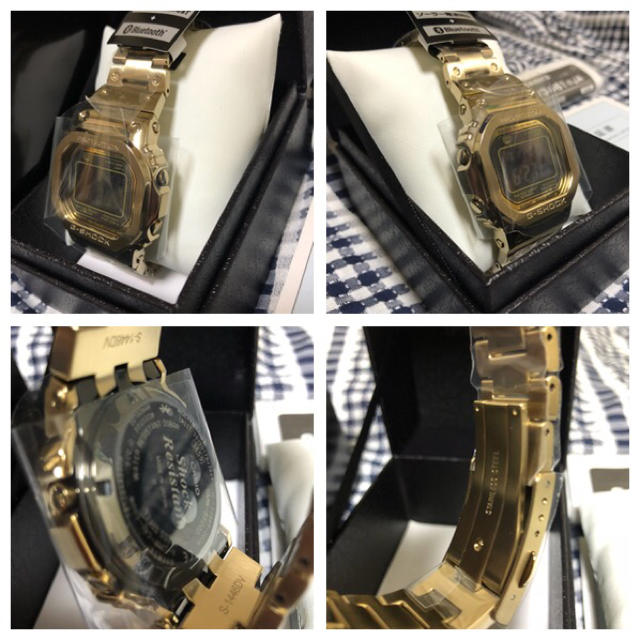 G-SHOCK(ジーショック)の新品 CASIO G-SHOCK GMW- B5000GD-9JF 金 2個 メンズの時計(腕時計(デジタル))の商品写真