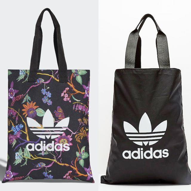 adidas(アディダス)の【新品・即発送OK】adidas オリジナルス ショッパー トート 花柄/黒 レディースのバッグ(トートバッグ)の商品写真