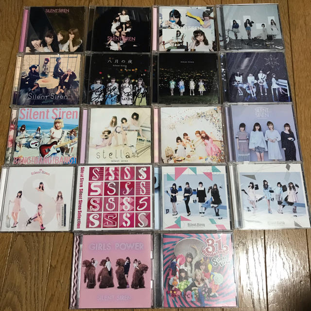 Silent Siren CD DVD Blu-rayまとめ売り