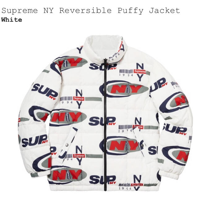 supreme NY puffy jacket 国内正規品SUPREME Iridescent Puffy Jacket S