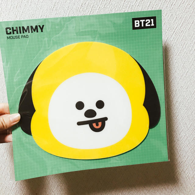 防弾少年団(BTS)(ボウダンショウネンダン)の(新品未開封) BT21 CHIMMY マウスパッド スマホ/家電/カメラのPC/タブレット(PC周辺機器)の商品写真