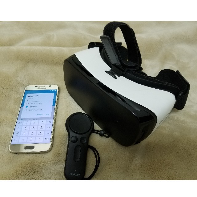 galaxxxy(ギャラクシー)のGalaxy S6 Gear VRセット スマホ/家電/カメラのスマートフォン/携帯電話(スマートフォン本体)の商品写真