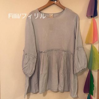 メルロー(merlot)の＊Fillil/フィリル＊新品 フリルチュニック(チュニック)