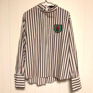 ザラ(ZARA)のストライプロングシャツ(シャツ/ブラウス(長袖/七分))