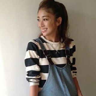 トゥデイフル(TODAYFUL)のtodayful ワッフルボーダーT(カットソー(長袖/七分))