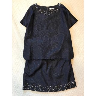 アドーア(ADORE)のmayuco様専用☆ADORE アドーア ビジュー セットアップ (ひざ丈ワンピース)