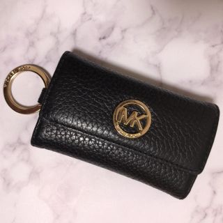 マイケルコース(Michael Kors)のマイケルコース キーケースブラック(キーケース)