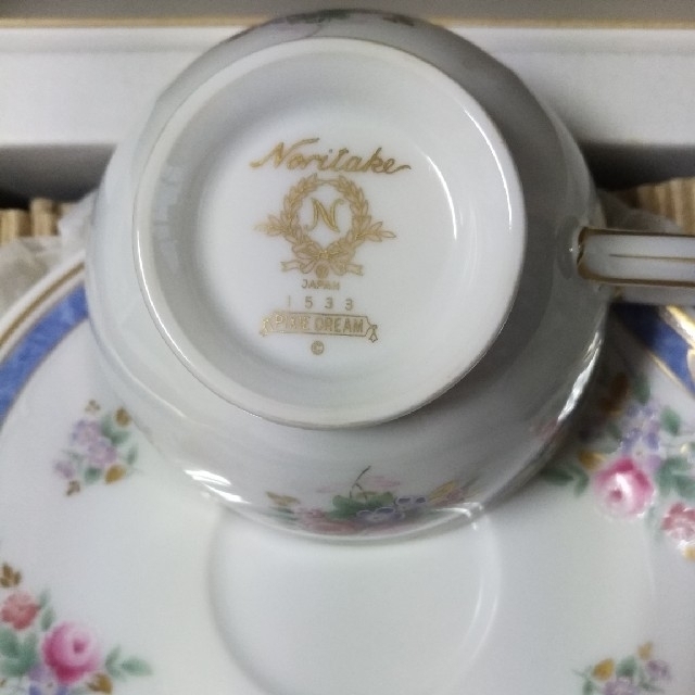 Noritake(ノリタケ)のノリタケ　カップ＆ソーサー　6客セット インテリア/住まい/日用品のキッチン/食器(グラス/カップ)の商品写真