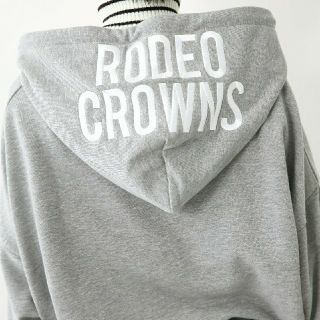 ロデオクラウンズワイドボウル(RODEO CROWNS WIDE BOWL)の今期新作✩RODEO CROWNS✩RCWB✩ルーズジップパーカー(パーカー)