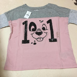 ギャップキッズ(GAP Kids)の交渉中☆GAPkids Disney☆120☆101匹わんちゃん・長袖Tシャツ(Tシャツ/カットソー)