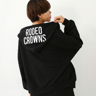 ロデオクラウンズワイドボウル(RODEO CROWNS WIDE BOWL)の今期新作✩RODEO CROWNS✩RCWB✩ルーズジップパーカー(パーカー)