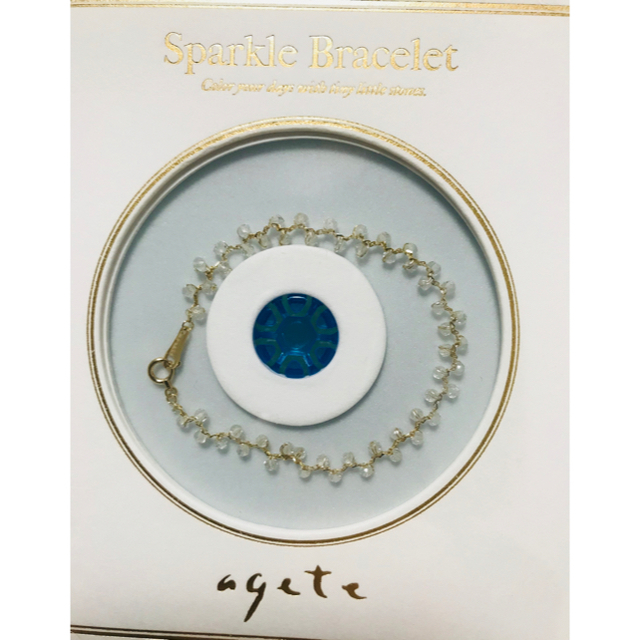 agete(アガット)のagete Sparkle Bracelet レディースのアクセサリー(ブレスレット/バングル)の商品写真