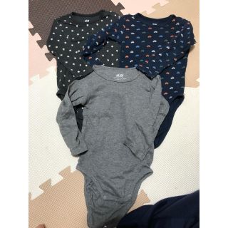 エイチアンドエム(H&M)のアサ0814様専用  H＆M ロンパース  80(肌着/下着)