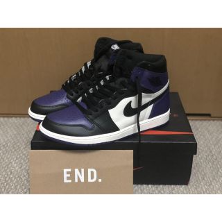 ナイキ(NIKE)のAJ1 purple(スニーカー)