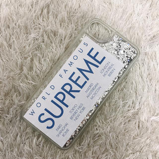 シュプリーム(Supreme)のsupreme iPhone7ケース (iPhoneケース)