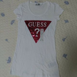 ゲス(GUESS)の値下げ！新品☆GUESS ロゴTシャツ(Tシャツ(半袖/袖なし))