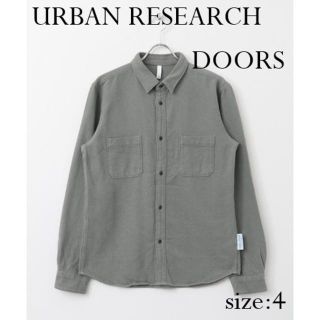 アーバンリサーチドアーズ(URBAN RESEARCH DOORS)の【新品】アーバンリサーチドアーズ FORK&SPOON フランネルシャツ(シャツ)