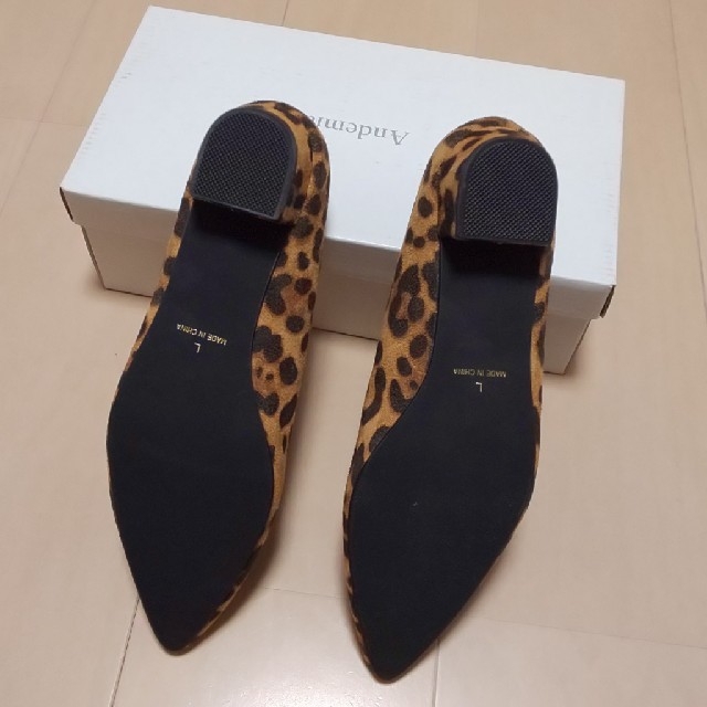 Andemiu(アンデミュウ)の新品・タグ付☆ｱﾝﾃﾞﾐｭｳ  レオパードパンプス レディースの靴/シューズ(ハイヒール/パンプス)の商品写真