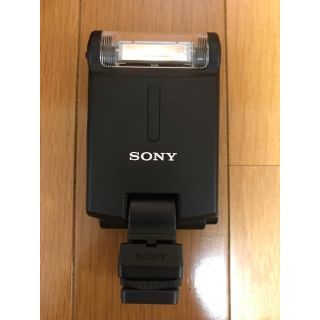 ソニー(SONY)のsony  フラッシュ+ シューアダプター セット(ストロボ/照明)