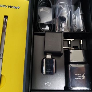 サムスン(SAMSUNG)のGalaxy note9 512GB 8G SM-N960N ブルー　Sペン2本(スマートフォン本体)