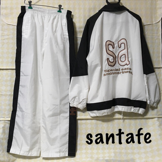 Santafe - 90S サンタフェ ナイロン セットアップ ヴィンテージ フリーサイズの通販｜ラクマ