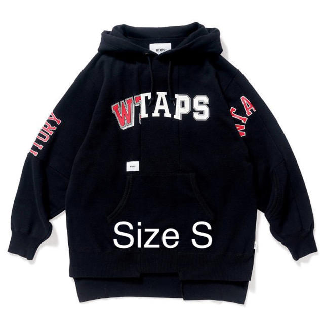 W)taps(ダブルタップス)のWTAPS RIPPER 02 SWEATSHIRT COPO BLACK S  メンズのトップス(パーカー)の商品写真