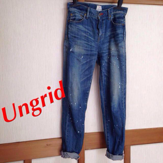 Ungrid(アングリッド)のungrid♡デニム レディースのパンツ(デニム/ジーンズ)の商品写真