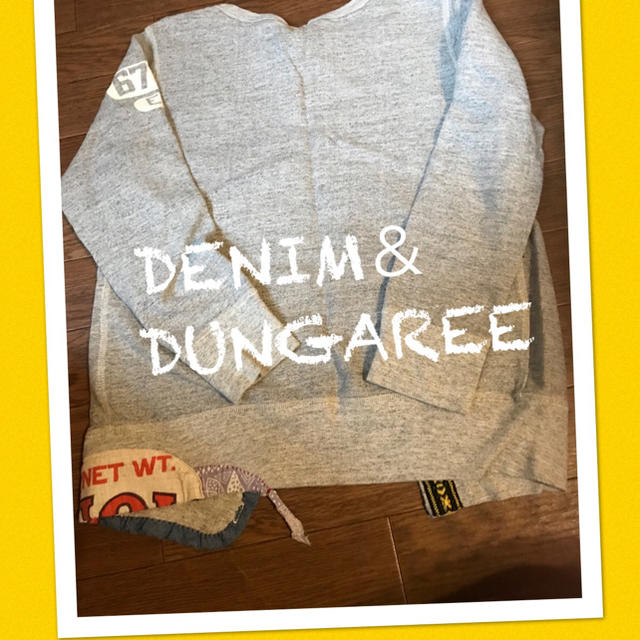 DENIM DUNGAREE(デニムダンガリー)のDENIM&DUNGAREE☆コットンカーデ☆150used キッズ/ベビー/マタニティのキッズ服女の子用(90cm~)(カーディガン)の商品写真