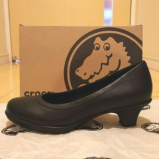 クロックス(crocs)のクロックス grace heel レザー パンプス(ハイヒール/パンプス)