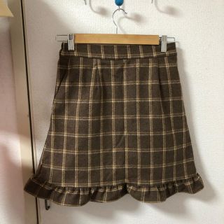 ナチュラルクチュール(natural couture)の【まごさん専用】韓国風チェックスカート(ひざ丈スカート)