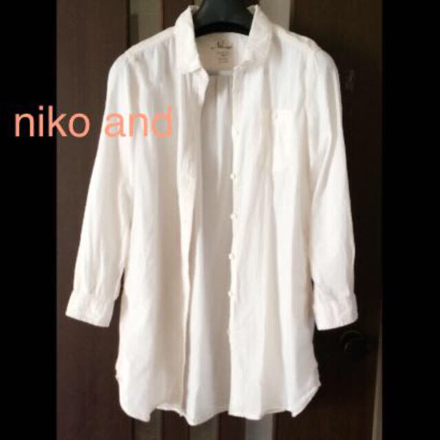 niko and...(ニコアンド)のniko andシャツチュニック値下げ！ レディースのワンピース(ひざ丈ワンピース)の商品写真