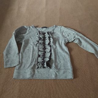 ベベ(BeBe)のフリルカットソーBeBe100サイズ(Tシャツ/カットソー)