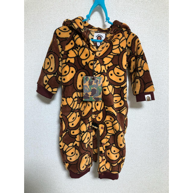 A BATHING APE(アベイシングエイプ)のじゃガリコ様専用 APE ロンパース 90 キッズ/ベビー/マタニティのベビー服(~85cm)(カバーオール)の商品写真