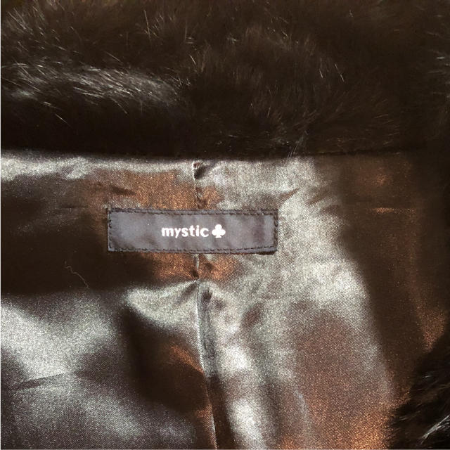 mystic(ミスティック)のmysticラビットファーコート レディースのジャケット/アウター(毛皮/ファーコート)の商品写真
