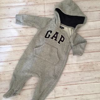 ベビーギャップ(babyGAP)の足付きカバーオール【60】(カバーオール)