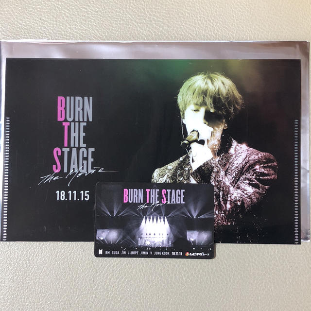 防弾少年団(BTS)(ボウダンショウネンダン)のBTS BURN THE STAGE 映画 前売り券+ JIN チケットホルダー エンタメ/ホビーのタレントグッズ(アイドルグッズ)の商品写真