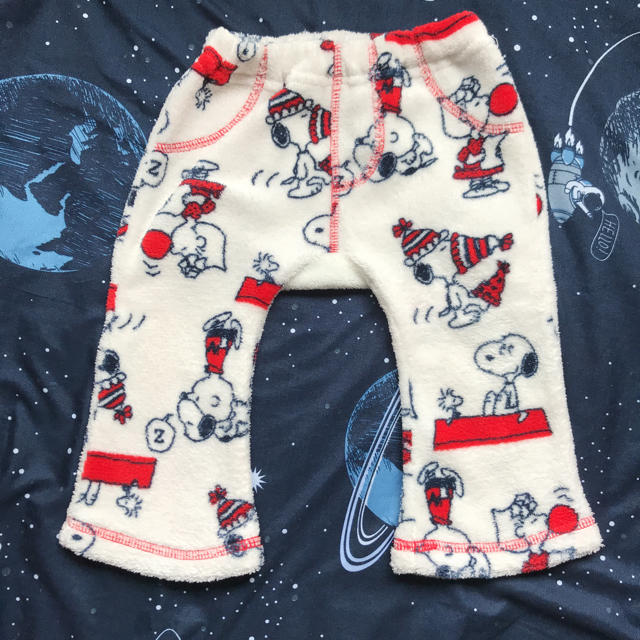 SNOOPY(スヌーピー)のノーブランド✴︎90✴︎スヌーピー パンツ キッズ/ベビー/マタニティのキッズ服男の子用(90cm~)(パンツ/スパッツ)の商品写真