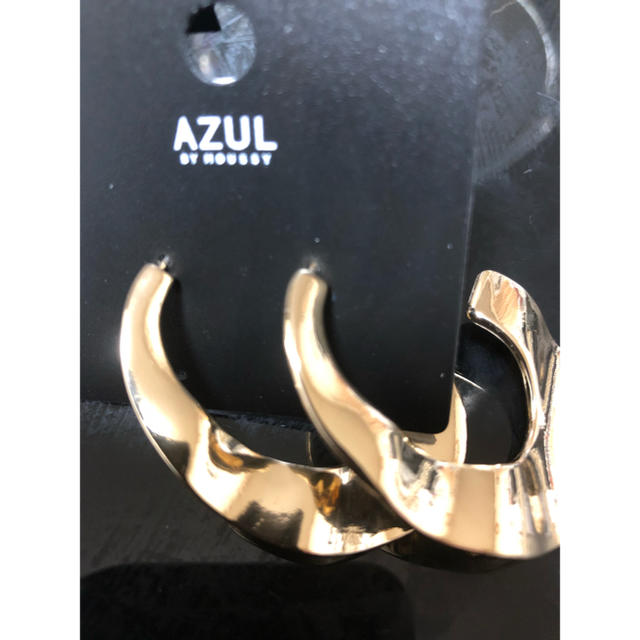 AZUL by moussy(アズールバイマウジー)のアズール 今季新作ゴールドピアス レディースのアクセサリー(ピアス)の商品写真