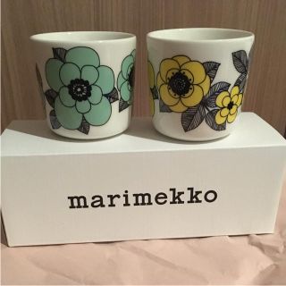 マリメッコ(marimekko)の〔新品〕マリメッコ ラテマグ  (グラス/カップ)