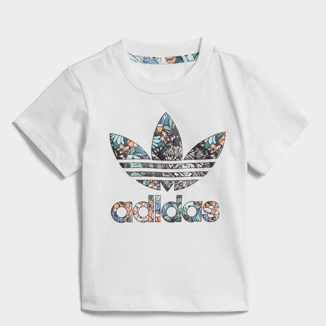 adidas(アディダス)の100【新品/即日発送】adidas オリジナルス キッズTシャツ ZOO キッズ/ベビー/マタニティのキッズ服男の子用(90cm~)(Tシャツ/カットソー)の商品写真