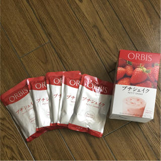 オルビス(ORBIS)のオルビスプチシェイクストロベリー５袋(ダイエット食品)