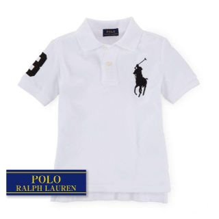 ラルフローレン(Ralph Lauren)の☆新品☆115 ラルフローレン 半袖ビッグポニーポロシャツ ホワイト 2170(Tシャツ/カットソー)