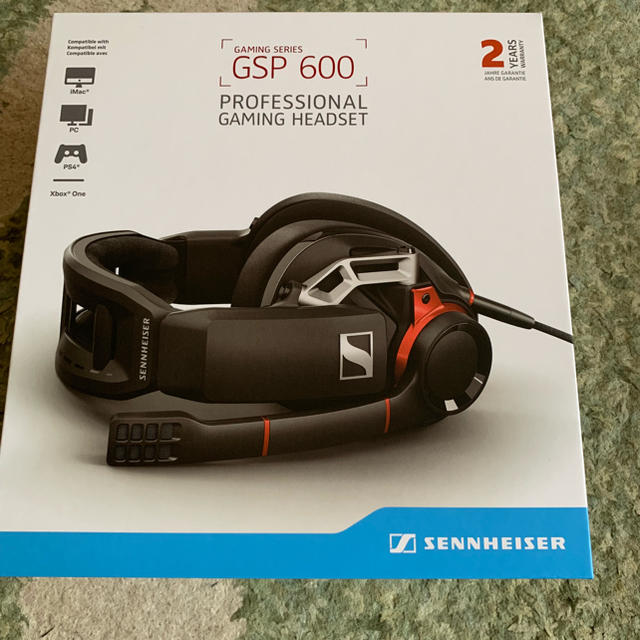 SENNHEISER(ゼンハイザー)のgsp600セット スマホ/家電/カメラのオーディオ機器(ヘッドフォン/イヤフォン)の商品写真