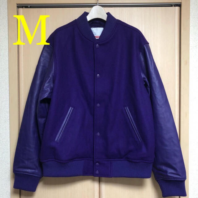 Supreme(シュプリーム)の★supreme motion logo varsity jacket ★（M） メンズのジャケット/アウター(スタジャン)の商品写真