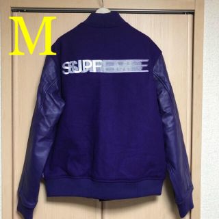 シュプリーム(Supreme)の★supreme motion logo varsity jacket ★（M）(スタジャン)