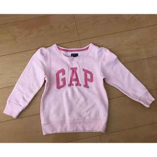 ギャップ(GAP)のGAP☆トレーナー☆女の子☆サイズ110☆裏起毛(Tシャツ/カットソー)