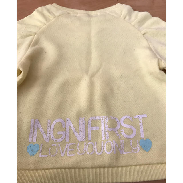 INGNI First(イングファースト)のINGNI FIRST☆イング☆長袖☆100〜110センチ☆女の子 キッズ/ベビー/マタニティのキッズ服女の子用(90cm~)(Tシャツ/カットソー)の商品写真