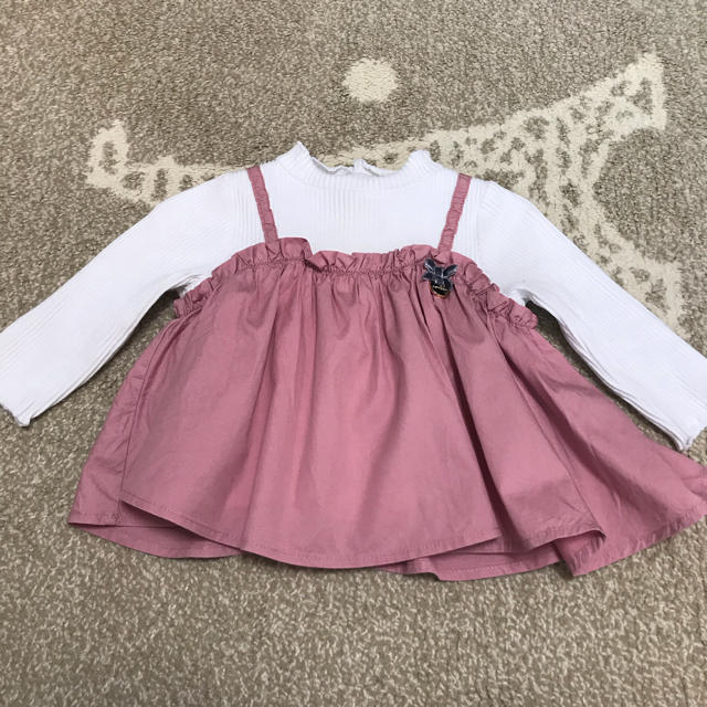 petit main(プティマイン)の専用 プティマイン  ♡トップス 80㎝ キッズ/ベビー/マタニティのベビー服(~85cm)(トレーナー)の商品写真