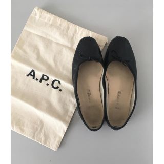 アーペーセー(A.P.C)のA.P.C. × Porselli ポルセリ 別注 バレエ フラット 38(バレエシューズ)